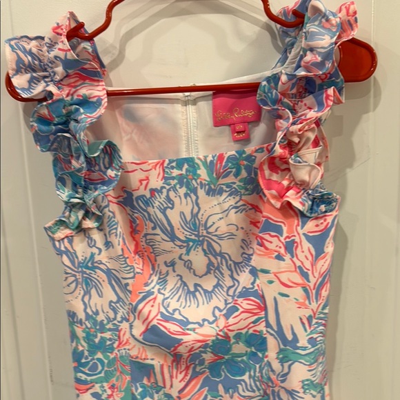 Lilly Pulitzer Colorful Ruffle Dress - Picture 3 of 5